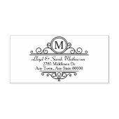  Lijst Monogram Adres Zelfinktende Stempel (Design)