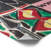 Lijst onder Venster, na Matisse Poster (Hoek)