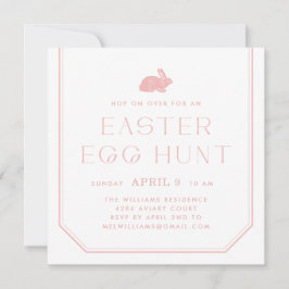  Lijst paasfeest - Roze Kaart