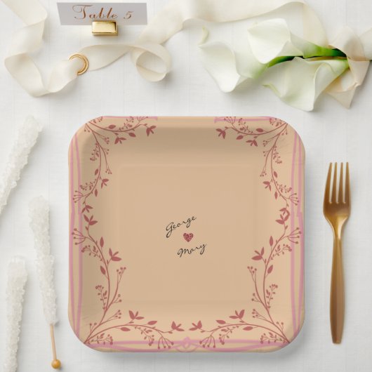 Lijst Papieren Bordje (Huwelijk)
