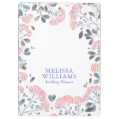 Lijst Pastroze bloemen Klembord (Achterkant)