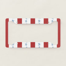 Lijst Patriottic License Bord