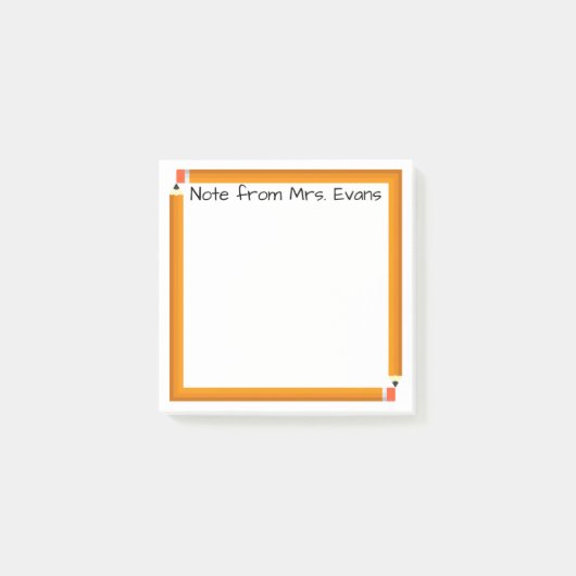 Lijst potlood post-it® notes (Voorkant)