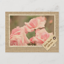  Lijst Reizen Label Roze roze roze overlapping Briefkaart