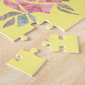  lijst, , retro, foto lijst legpuzzel (Zijkant)