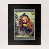  lijst, , retro, foto lijst legpuzzel (Verticaal)