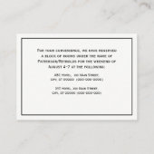 Lijst  rode kreeft #1 tekening visitekaartje (Achterkant)