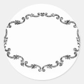 Lijst Ronde Sticker (Voorkant)