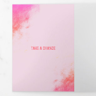 Lijst  roze bergringloop drieluik kaart