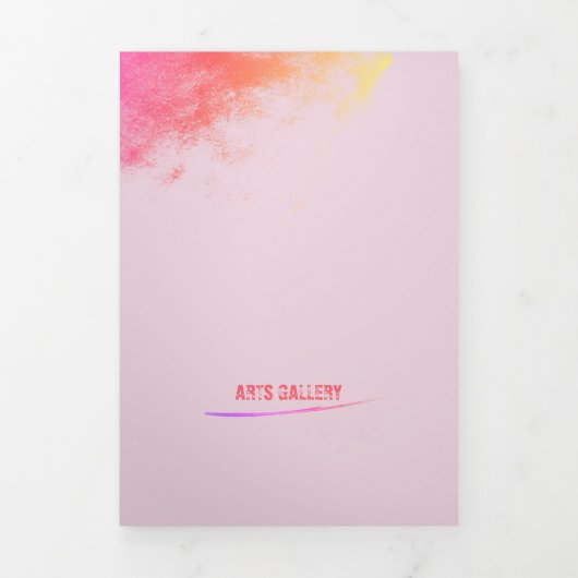 Lijst  roze bergringloop drieluik kaart (Cover)