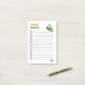 LIJST SAVINGS CONTROLEREN POST-IT® NOTES (Op bureau)