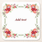  Lijst Sjabloon, , Kartonnen Onderzetters (Voorkant)