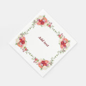  Lijst Sjabloon, , Servet (Hoek)