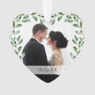Lijst  Speciale datum en twee foto's Ornament