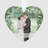 Lijst | Speciale datum en twee foto's Ornament (achterkant)