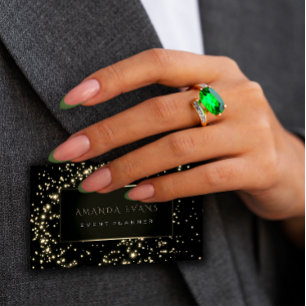 Lijst Stars Gold Sparkl Sepia Visitekaartje