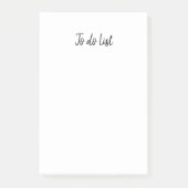 Lijst toevoegen Naam leraar toevoegen Eenvoudige m Post-it® Notes (Voorkant)