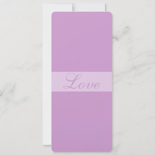  Lijst Tortelduifjes Weddenschap Kaart (Achterkant)