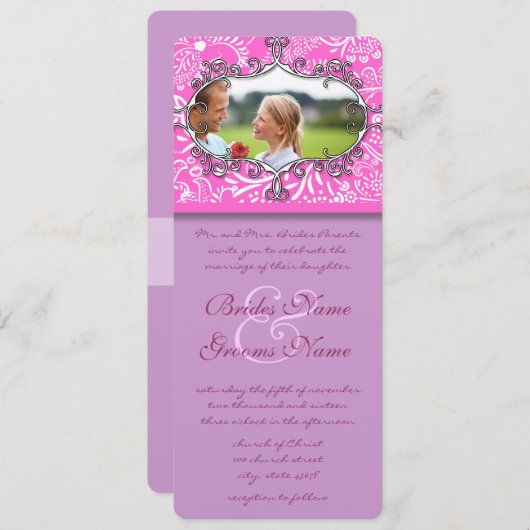 Lijst Tortelduifjes Weddenschap Kaart (Voorkant / Achterkant)