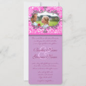 Lijst Tortelduifjes Weddenschap Kaart (Voorkant)