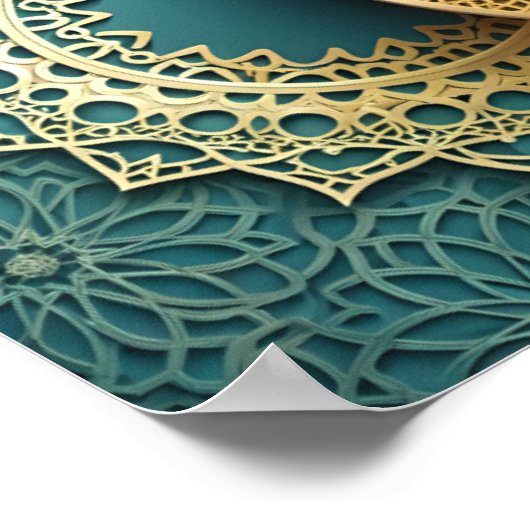 Lijst TV Islamitisch Poster (Hoek)