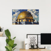 Lijst TV Islamitisch Poster (Thuiskantoor)