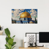 Lijst TV Islamitisch Poster (Thuiskantoor)