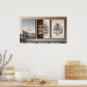 Lijst TV Islamitisch Poster (Keuken)