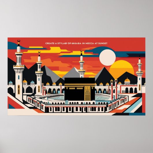 Lijst TV Islamitisch Poster (Voorkant)