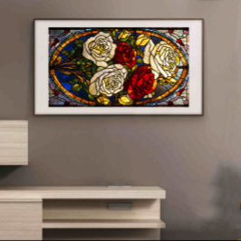 Lijst tv kunst poster