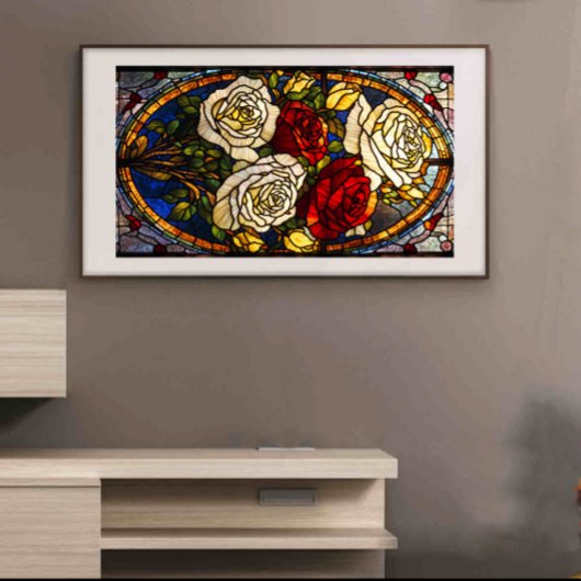 Lijst tv kunst poster