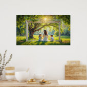 Lijst-tv-ontwerp Poster (Keuken)