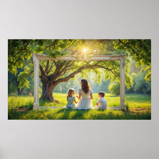 Lijst-tv-ontwerp Poster (Voorkant)