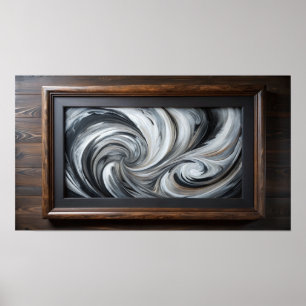 Lijst-tv-ontwerp Poster