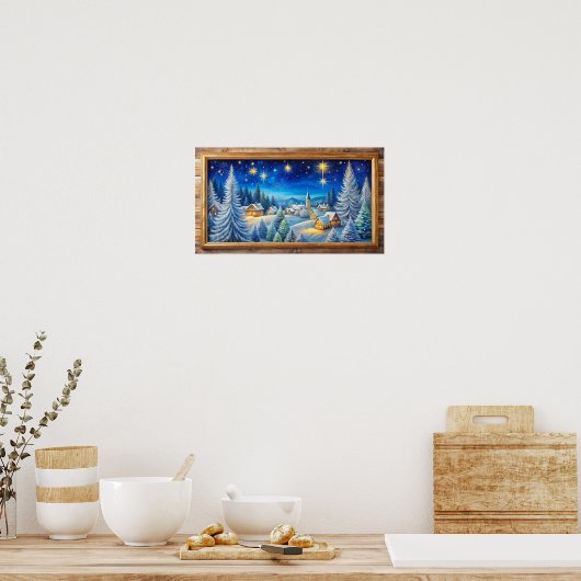 Lijst-tv-ontwerp Poster (Keuken)