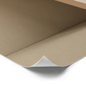 Lijst-tv-ontwerp Poster (Hoek)