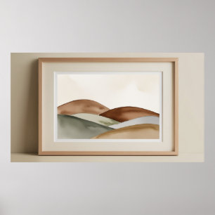 Lijst-tv-ontwerp Poster