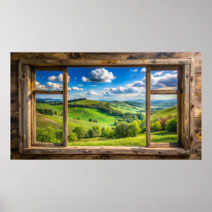 Lijst-tv-ontwerp Poster