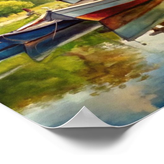 Lijst-tv-ontwerp Poster (Hoek)