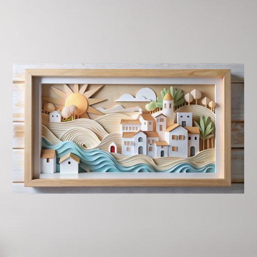 Lijst-tv-ontwerp Poster (Voorkant)