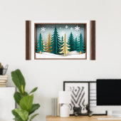 Lijst-tv-ontwerp Poster (Thuiskantoor)