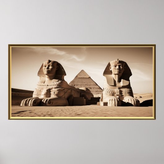 Lijst TV Pharaonic Poster (Voorkant)