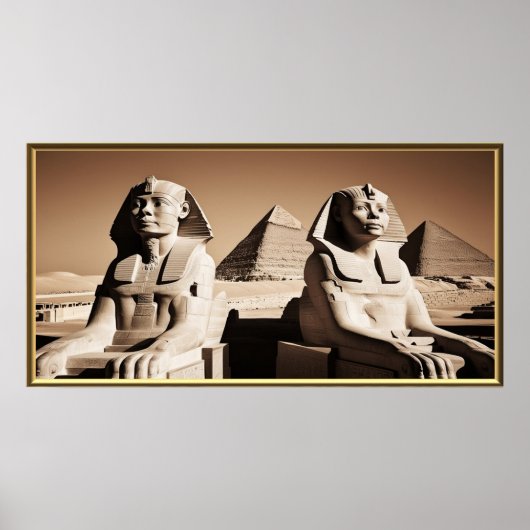 Lijst TV Pharaonic Poster (Voorkant)