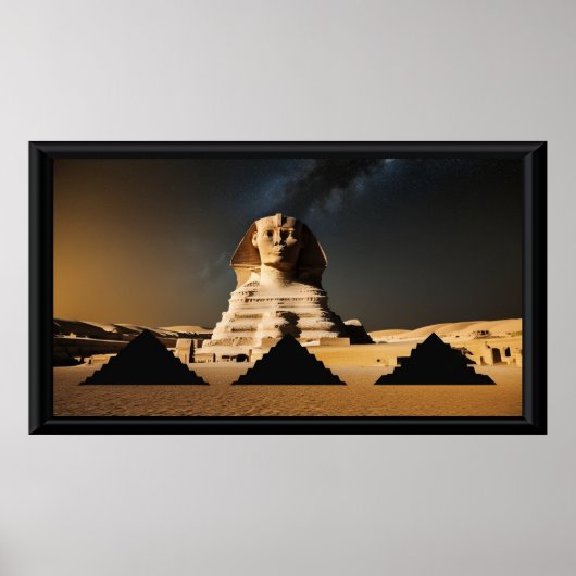Lijst TV Pharaonic Poster (Voorkant)