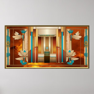 Lijst TV Pharaonic Poster