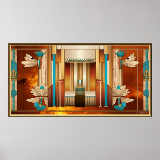 Lijst TV Pharaonic Poster (Voorkant)