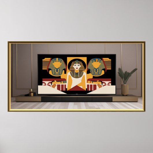 Lijst TV Pharaonic Poster (Voorkant)