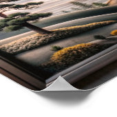 Lijst TV Samsung Poster (Hoek)