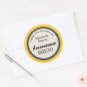  Lijst "Uit de keuken van" Circle Label (Envelop)