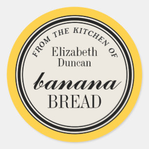  Lijst "Uit de keuken van" Circle Label